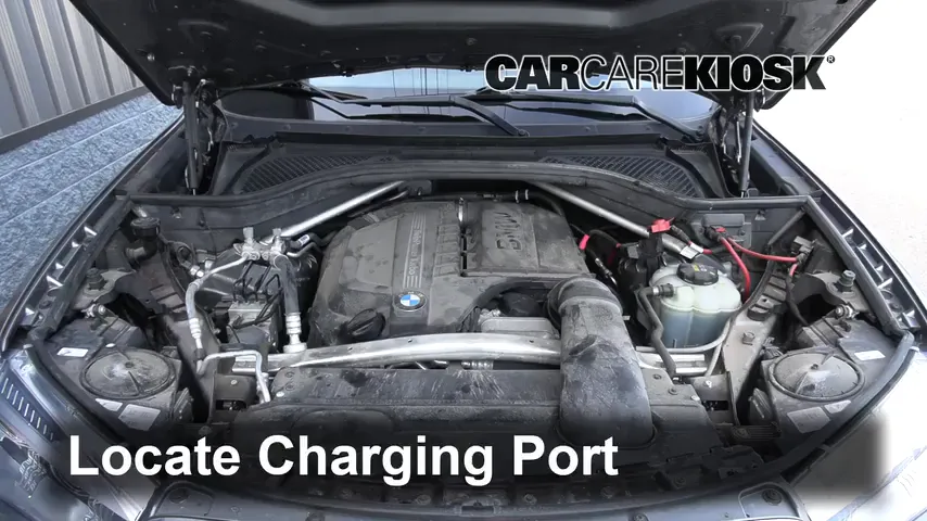 2017 BMW X5 sDrive35i 3.0L 6 Cyl. Turbo Air Conditioner Recharge Freon